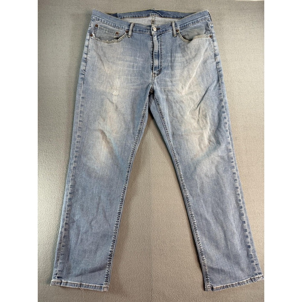 Levi's 541 Jeans Mens 38x30 Light Wash Blue Athletic Tapered Denim Casual